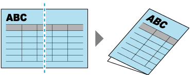 Folding the Document in Half