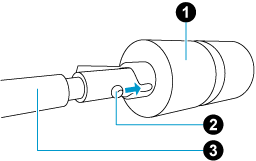 Attaching the Pick Roller Assembly