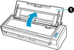 Opening the ADF Paper Chute (Cover)