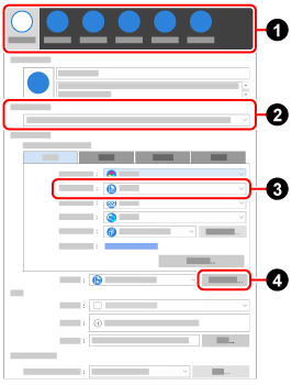 [Edit profiles] Window