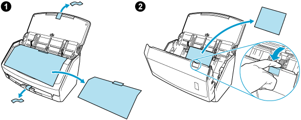 Removing the Materials Used for Protection