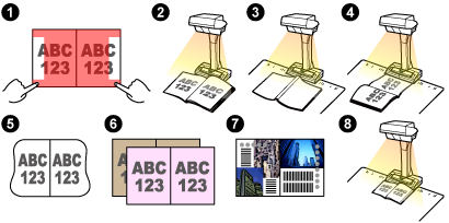 Examples of When the Shape of a Book Cannot Be Detected Correctly