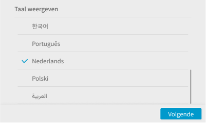 Weergavetaal