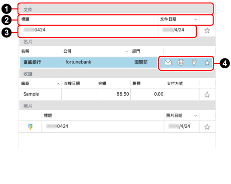 詳細資料清單