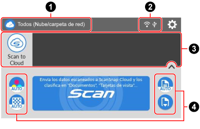 Pantalla de inicio