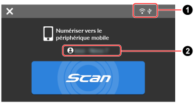 Écran d'accueil