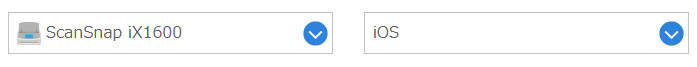 機種・オペレーティングシステム選択
