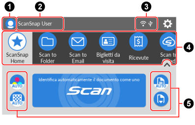 Schermata iniziale