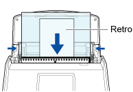 Caricamento del documento in ScanSnap