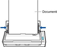 Regolazione delle guide laterali