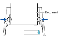 Regolazione delle guide laterali