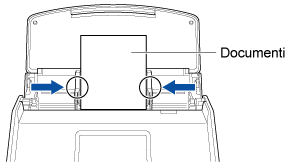 Regolazione delle guide laterali