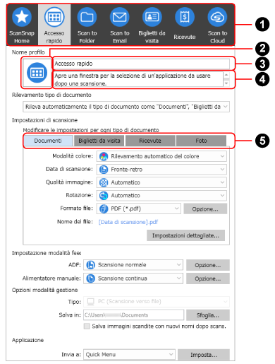 Finestra [Modifica profili]