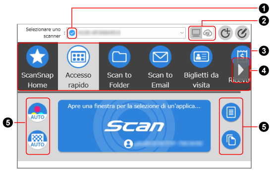 Finestra di scansione