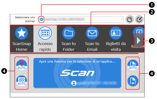 Finestra di scansione