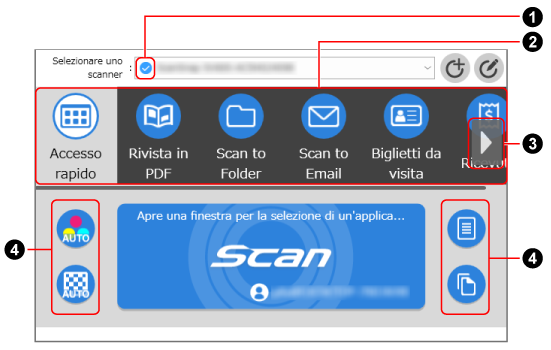 Finestra di scansione