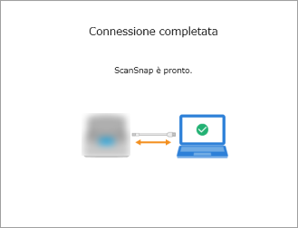 Connessione completata