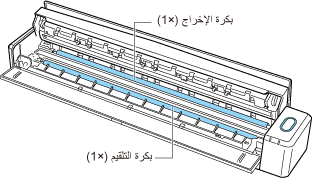 الجزء الداخلي من ScanSnap