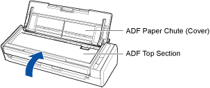 Closing the ADF Top Section