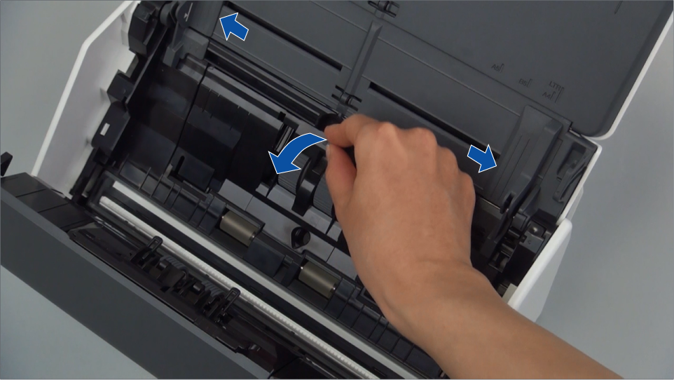 Opening the Sheet Guide