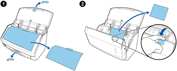 Removing the Materials Used for Protection