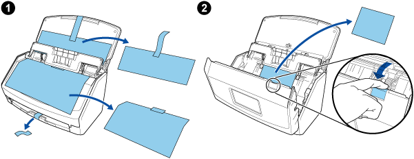 Removing the Materials Used for Protection