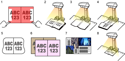 Examples of When the Shape of a Book Cannot Be Detected Correctly