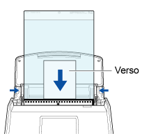 Chargement d'un document dans le ScanSnap