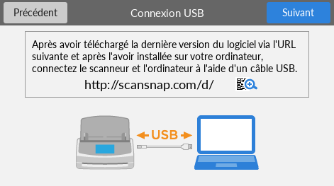 Connexion USB