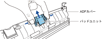 パッドユニットを取り外す
