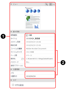 コンテンツビュー