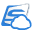 ScanSnap Cloudサーバーと接続している