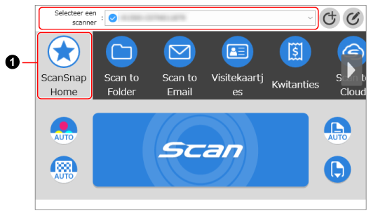 De scanner controleren