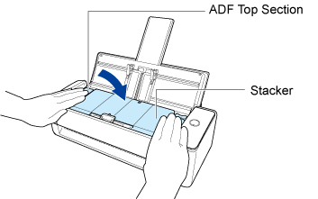 Closing the ADF Top Section