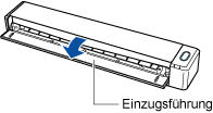 Einzugsführung öffnen