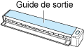 Fermez le guide de sortie