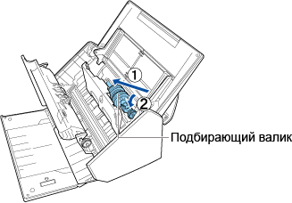 Установка подбирающего валика