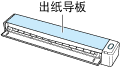 关闭出纸导板