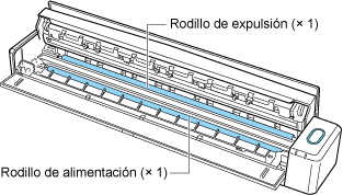 Interior del ScanSnap