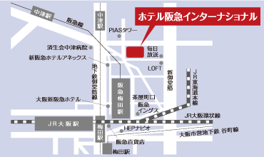 大阪会場 地図