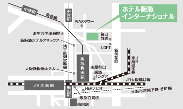 大阪会場 地図