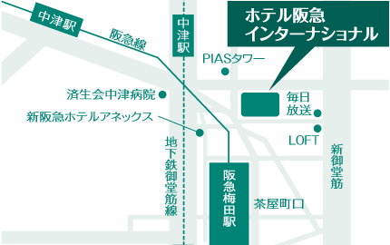 大阪会場 地図