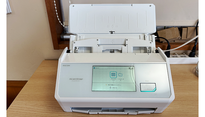 今回メインで使ったScanSnap iX2500