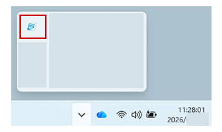 ScanSnap Homeアイコン（ステータスバー）
