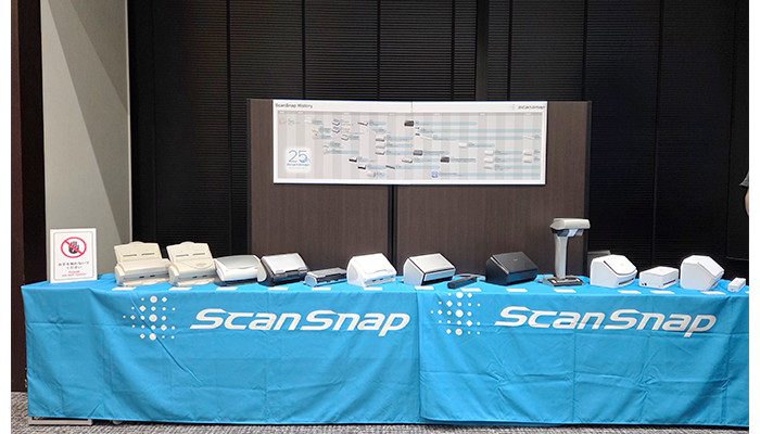 ずらりと並ぶScanSnap