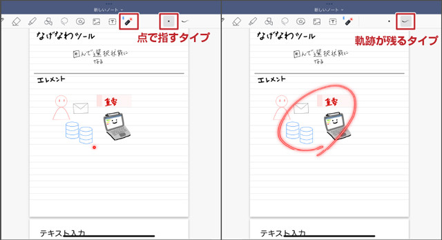 「ポインター」のタイプ