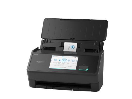 スキャナーで名刺スキャン