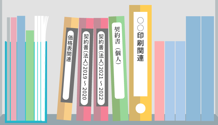 ファイリング例