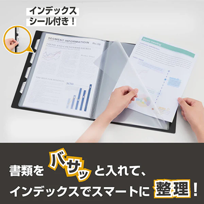キングジム 書類仕分けファイル