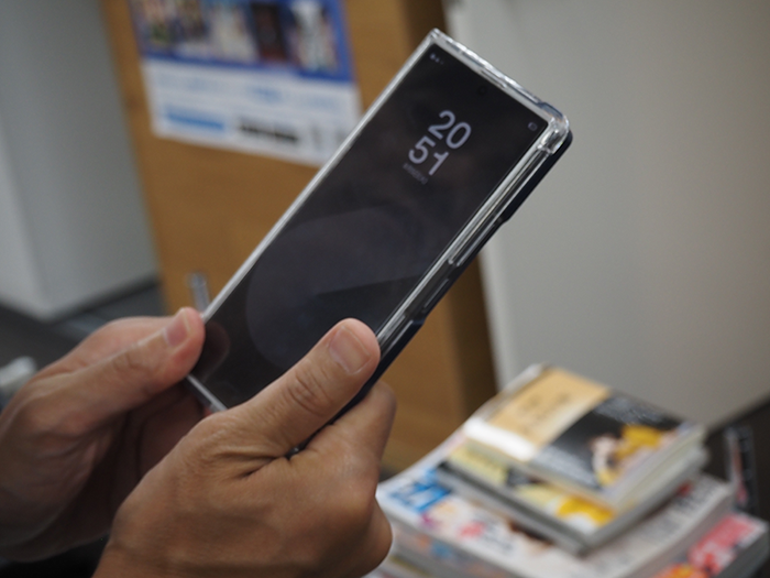 Galaxy Z Fold6　折りたたんだ状態